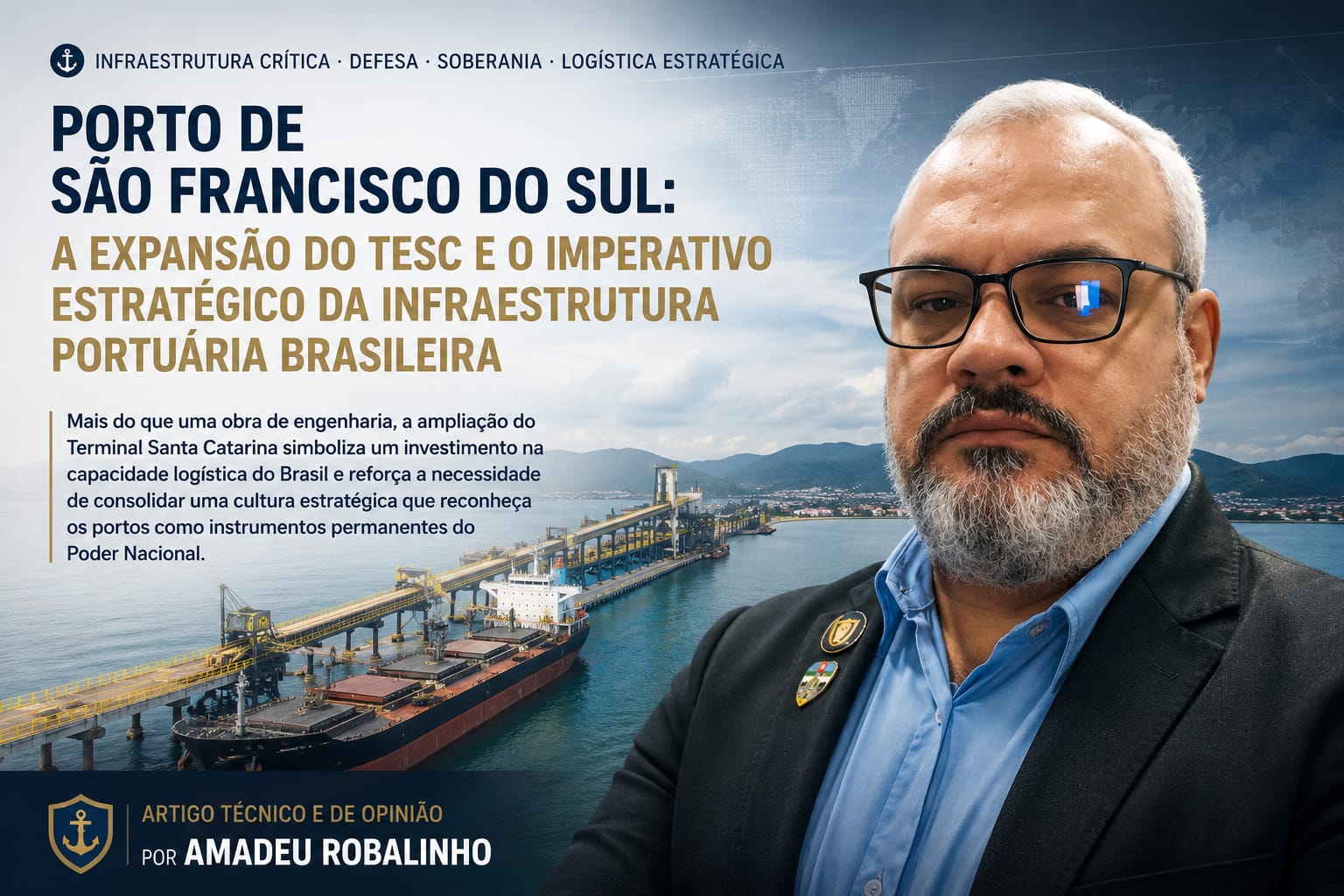 Porto de São Francisco do Sul: a expansão do TESC e o imperativo estratégico da infraestrutura portuária brasileira