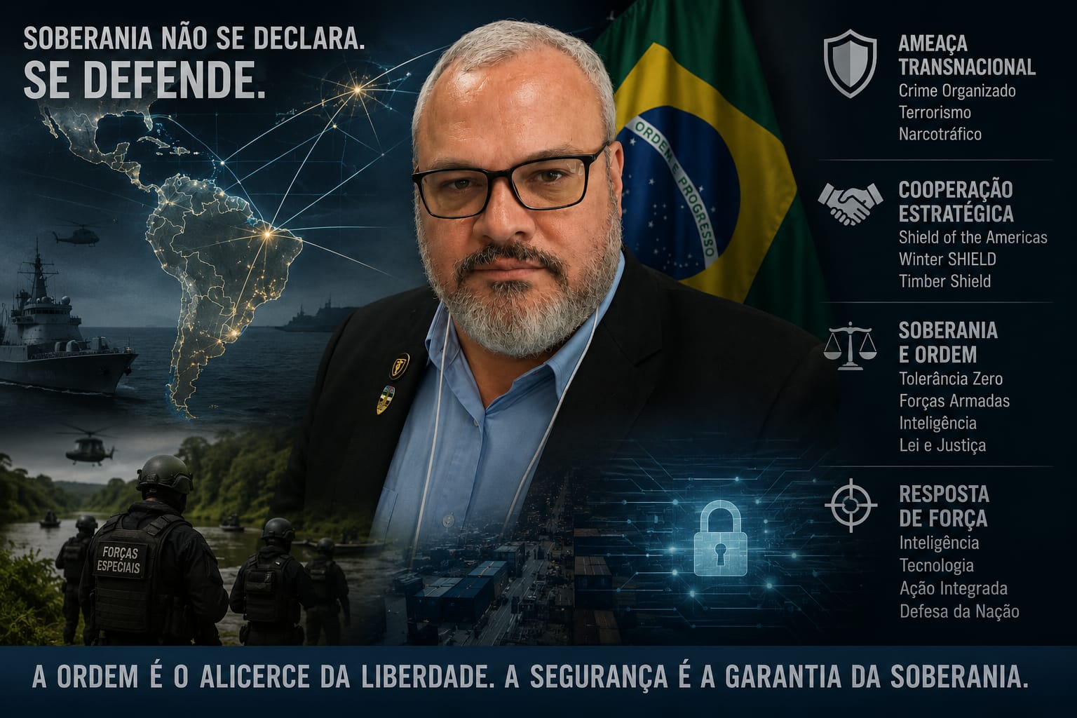 O Nexo Transnacional e a Soberania Flexibilizada: Uma Análise Estratégica das Operações de Defesa nas Américas.