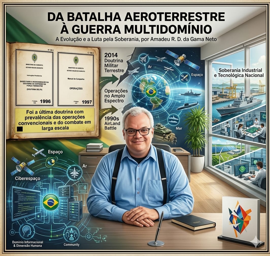 Da Batalha Aeroterrestre à Guerra Multidomínio, a evolução que mudou o que significa lutar