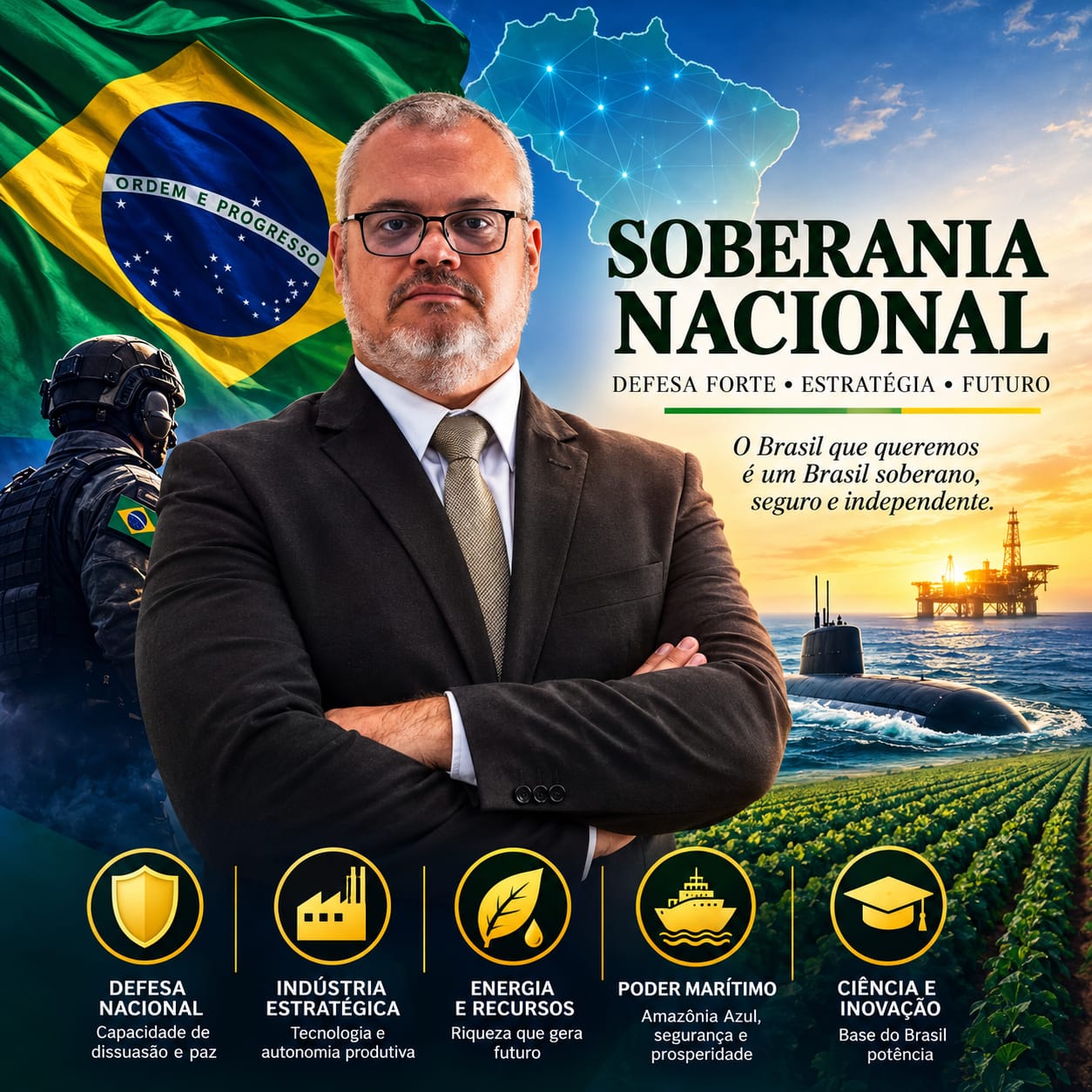 Soberania não se adia: A Riqueza e a Cultura Estratégica da Defesa Nacional