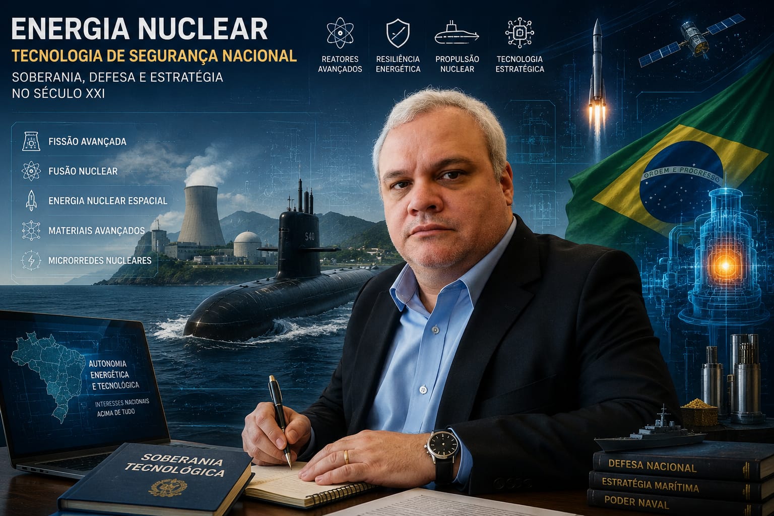 NOVA DECISÃO AMERICANA ELEVA A ENERGIA NUCLEAR COMO TECNOLOGIA DE SEGURANÇA NACIONAL,  SOBERANIA, DEFESA E ESTRATÉGIA