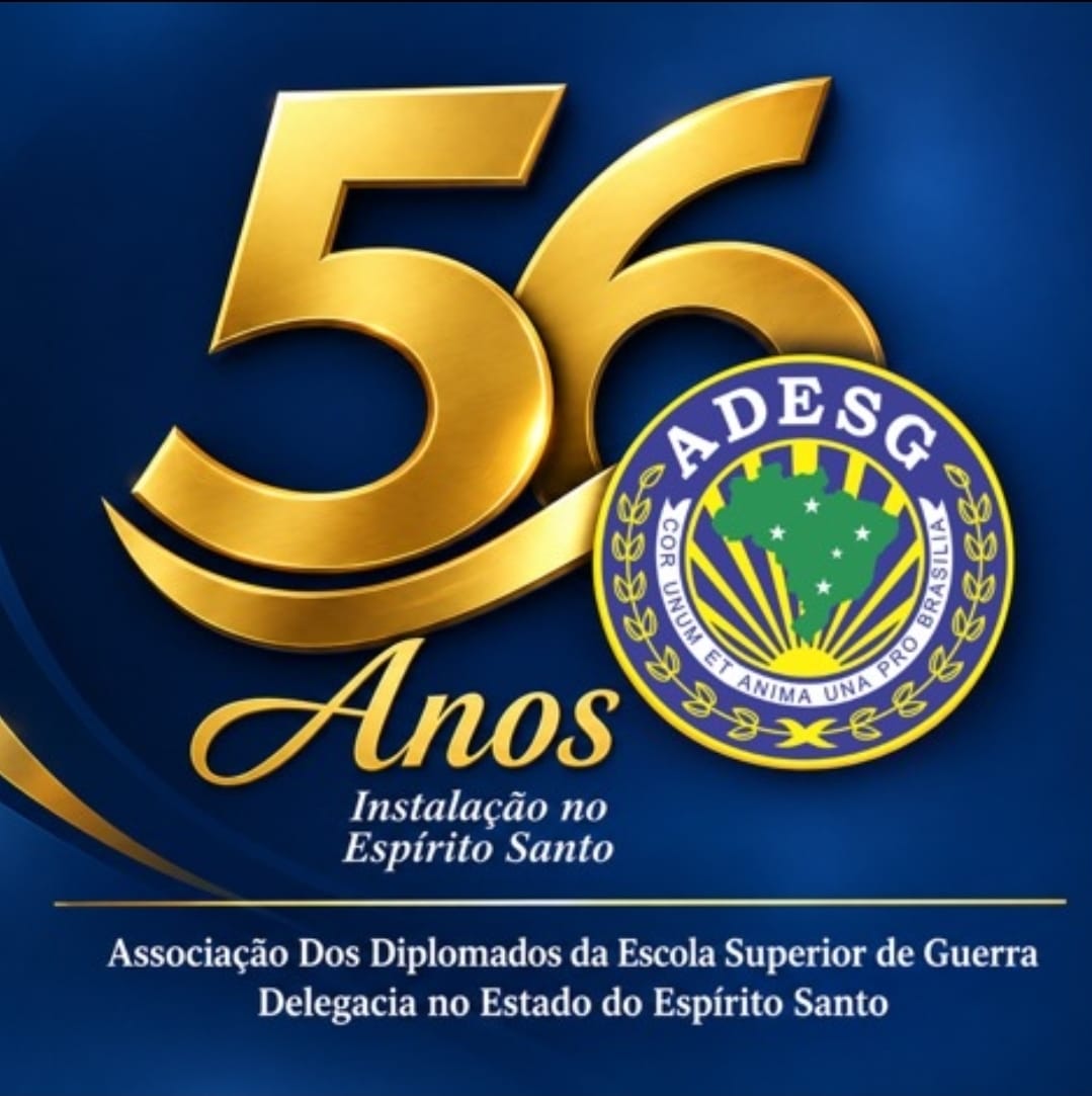 A Delegacia da ADESG em Pernambuco registra seu agradecimento à Delegacia da ADESG no Espírito Santo