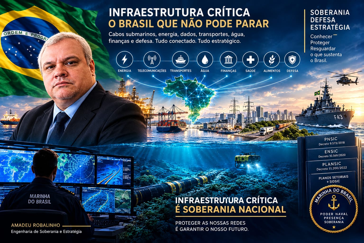 INFRAESTRUTURA CRÍTICA, SOBERANIA E O DEVER DE PROTEGER O BRASIL INVISÍVEL
